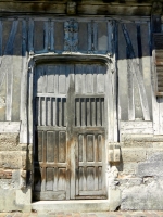 Old clock tower in Honfleur