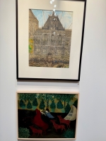 Van Genk on top, Ellis Ruley on bottom. Works not commonly seen for sale. They both bear careful examination.