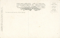 House built of tin cans, beer bottles and adobe mud, Goldfield, Nevada, postcard-verso House built of tin cans, beer bottles and adobe mud, Goldfield, Nevada, postcard-verso