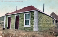 Bottle House in Tonopah, Nevada, postcard Bottle House in Tonopah, Nevada, postcard