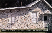 House of Shards at the UCM Museum, Abita Springs, Louisiana, postcard House of Shards at the UCM Museum, Abita Springs, Louisiana, postcard
