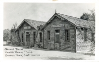 Bottle House at Knott's Berry Farm, Buena Park, California, postcard