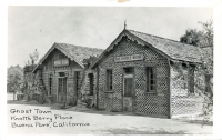 Bottle House at Knott's Berry Farm, Buena Park, California, postcard Bottle House at Knott's Berry Farm, Buena Park, California, postcard