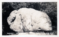 Elephant Rock, Devil's Lake State Park, Wisconsin, postcard