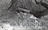 Sleeping Lady stalactite formation in Niagara Cave, near Harmony, Minnesota, postcard Sleeping Lady stalactite formation in Niagara Cave, near Harmony, Minnesota, postcard