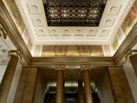 Ceiling at the old Continental Bank building