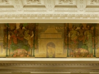 Mural at the old Continental Bank building