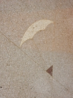 Chicago Board of Trade, parachute floor decoration