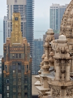 Carbide and Carbon Building and The Jeweler's Building dome