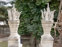 Pineapple forms, Le Palais Idéal du Facteur Cheval, Hauterives, France