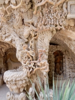 Eve and snakes, Le Palais Idéal du Facteur Cheval, Hauterives, France