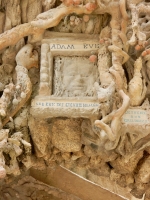 Adam, snake, Le Palais Idéal du Facteur Cheval, Hauterives, France