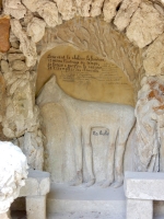 Deer, Le Palais Idéal du Facteur Cheval, Hauterives, France Deer, Le Palais Idéal du Facteur Cheval, Hauterives, France