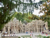 Facade, Le Palais Idéal du Facteur Cheval, Hauterives, France Facade, Le Palais Idéal du Facteur Cheval, Hauterives, France