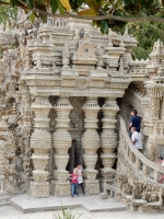 Pillars, Le Palais Idéal du Facteur Cheval, Hauterives, France Pillars, Le Palais Idéal du Facteur Cheval, Hauterives, France