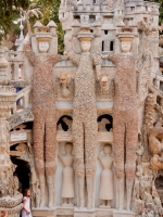 Figures, Le Palais Idéal du Facteur Cheval, Hauterives, France Figures, Le Palais Idéal du Facteur Cheval, Hauterives, France