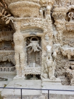 Figure, face and critters, Le Palais Idéal du Facteur Cheval, Hauterives, France