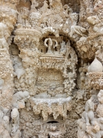 Mini grotto, Le Palais Idéal du Facteur Cheval, Hauterives, France Mini grotto, Le Palais Idéal du Facteur Cheval, Hauterives, France