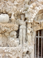 Small figure, Le Palais Idéal du Facteur Cheval, Hauterives, France Small figure, Le Palais Idéal du Facteur Cheval, Hauterives, France