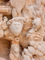 Face, Le Palais Idéal du Facteur Cheval, Hauterives, France