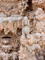 Dog, Le Palais Idéal du Facteur Cheval, Hauterives, France Dog, Le Palais Idéal du Facteur Cheval, Hauterives, France
