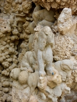 Dog, Le Palais Idéal du Facteur Cheval, Hauterives, France Dog, Le Palais Idéal du Facteur Cheval, Hauterives, France