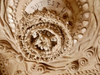 Ceiling, Le Palais Idéal du Facteur Cheval, Hauterives, France