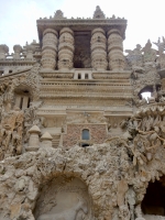 Pillars, Le Palais Idéal du Facteur Cheval, Hauterives, France Pillars, Le Palais Idéal du Facteur Cheval, Hauterives, France