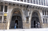 Grand entry, Antoni Gaudí's Palau Güell, Barcelona