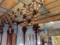 Interior details, Antoni Gaudí's Palau Güell, Barcelona