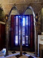 Window, Antoni Gaudí's Palau Güell, Barcelona