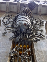 Facade  detail, Antoni Gaudí's Palau Güell, Barcelona