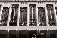 Facade  detail, Antoni Gaudí's Palau Güell, Barcelona