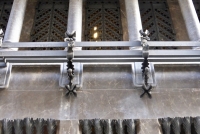 Facade  detail, Antoni Gaudí's Palau Güell, Barcelona