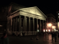 The Pantheon at night