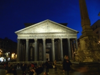 The Pantheon at night