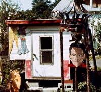 Camper shell at Howard Finster's Paradise Garden, circa 1990