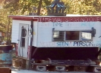 Camper shell at Howard Finster's Paradise Garden, 2016