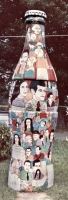 Big Coke bottle, Howard Finster's Paradise Garden, circa 1990