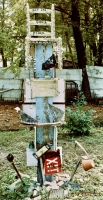 Sit In God's Peace, Howard Finster's Paradise Garden, circa 1990