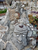 Mound detail, Howard Finster's Paradise Garden, 2016