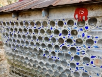 Bottle house at Howard Finster's Paradise Garden, 2016