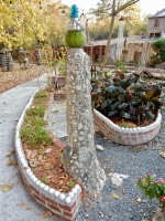 Pillar, Howard Finster's Paradise Garden, 2016