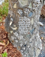 Pillar detail, Howard Finster's Paradise Garden, 2016