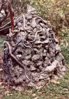Mound of snakes, Howard Finster's Paradise Garden, circa 1990