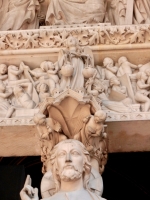 Details of the second floor porch, Sainte Chapelle