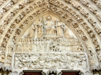 Entrance, Notre Dame, Paris, 2012
