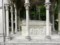 Tomb of Abelard and Heloise, Pere Lachaise Cemetery, Paris