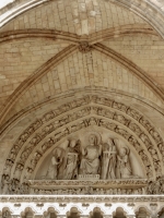 Details of the second floor porch, Sainte Chapelle