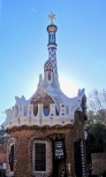 Shop building, Antoni Gaudí's Park Güell, Barcelona